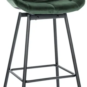 Top-Seller Barhocker Weston Schwenkbar Samt, dunkelgrün
