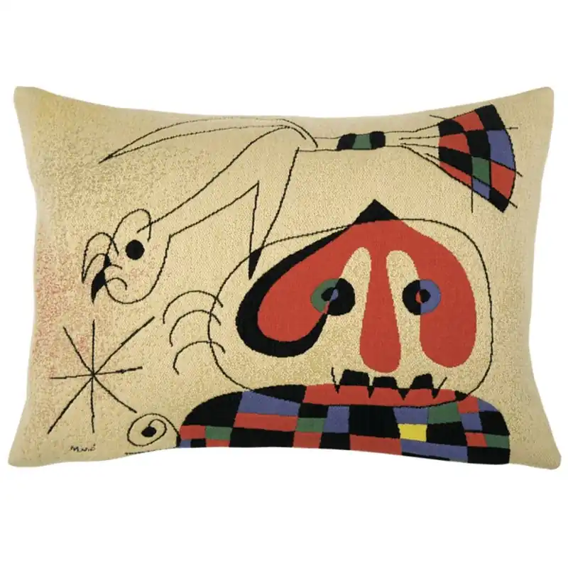Expressversand Poulin Design Miró Pude 45x45 cm - Der starre Blick zum Horizont 1953