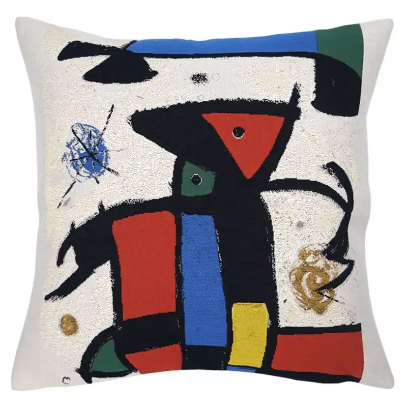 Ausverkauf Poulin Design Miró Pude 45x45 cm - Gemälde III/V 1960
