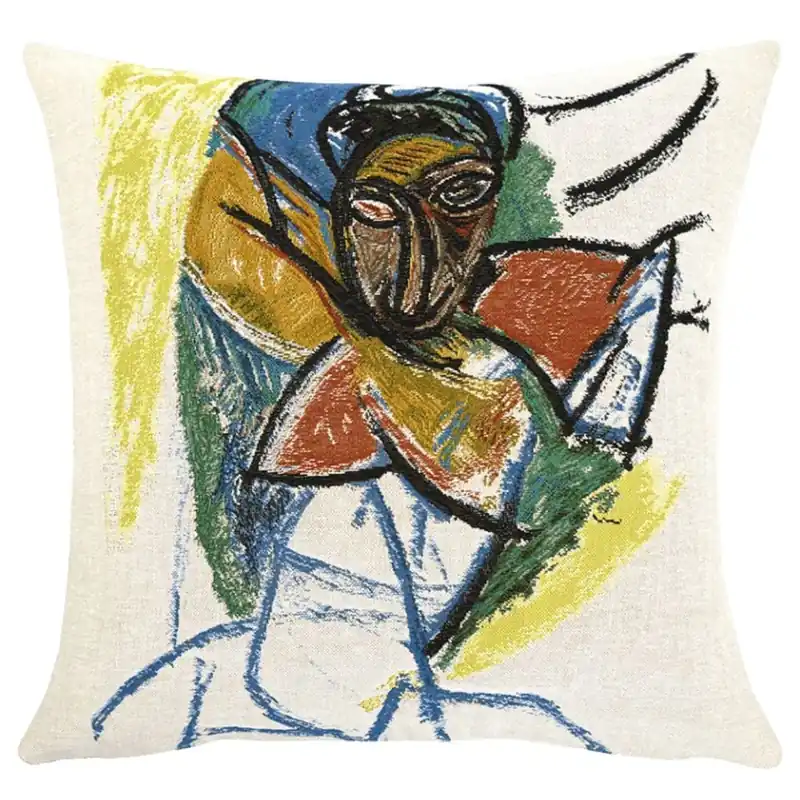Neu Im Sortiment Poulin Design Picasso Pude 45x45 cm - - Studie für die jungen Damen von Avignon 1907