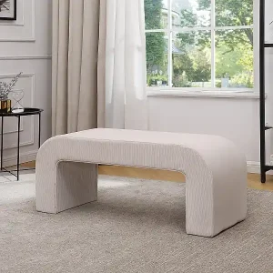 Bank - Cord - Cremefarben - CALVELO Solange Der Vorrat Reicht