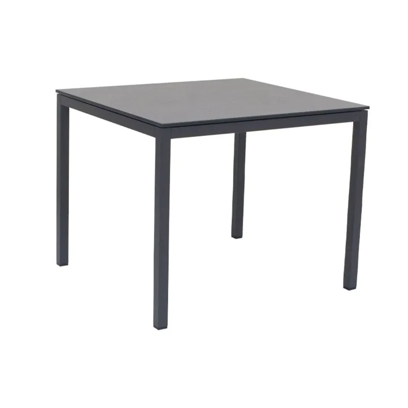 Echt Mandalay Pure Gartentisch L: 82 cm - Aluminium/Anthrazit