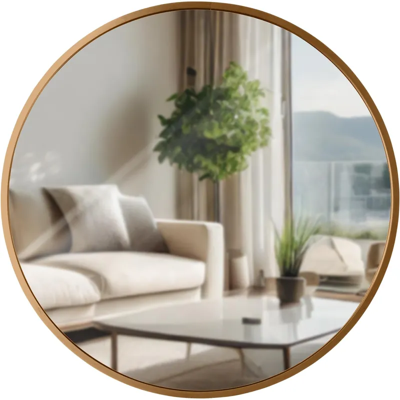 Wandspiegel Elsie M, gold matt Expressversand