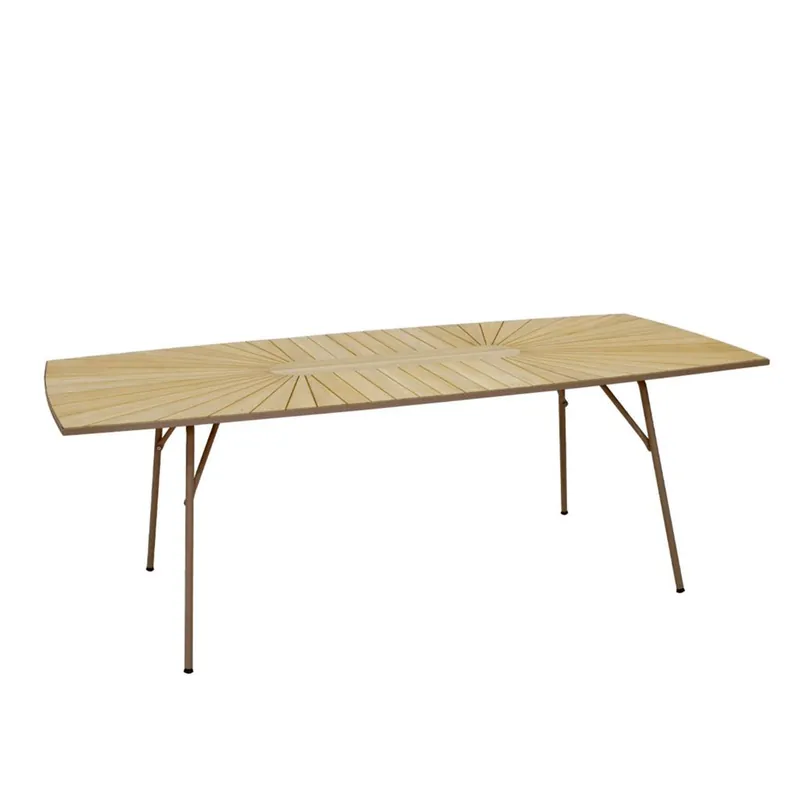 Beliebt Mandalay Marguerit Gartentisch 95x200cm - Teak/Mocca