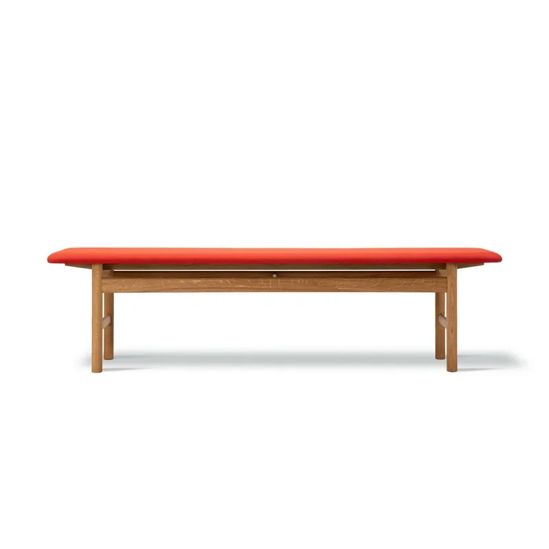 Fredericia Furniture 3172 Mogensen Polsterbank L: 171,5 cm - Remix Textil/Geölte Eiche Billig