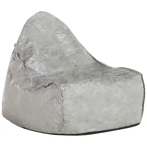 Sitzsack 200 L DROP 63 cm 75 cm Hellgrau Mega-Angebot