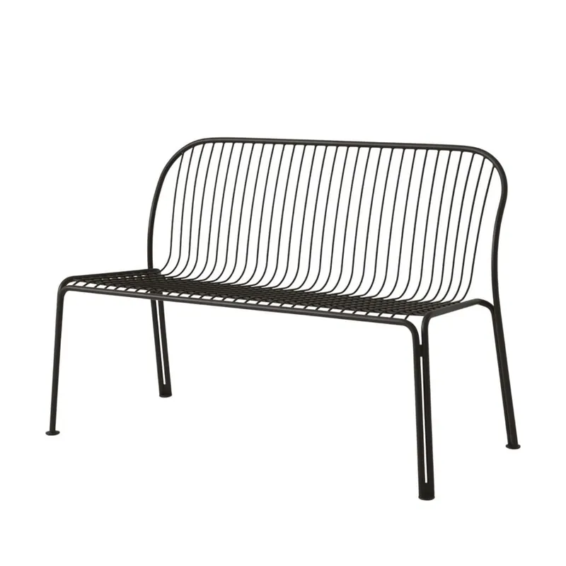 &Tradition Thorvald SC111 Essbank B: 143 cm - Stahl/Warmschwarz Preisknaller