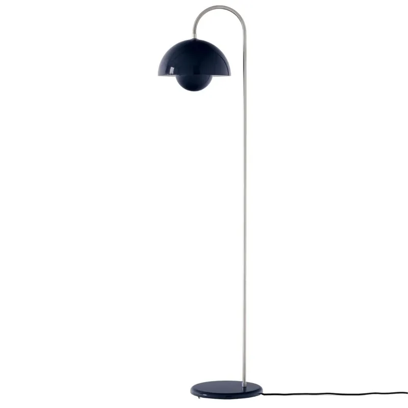 &Tradition Blumentopf VP12 Gulvlampe H: 122 cm - Stahlblau Sonderangebot