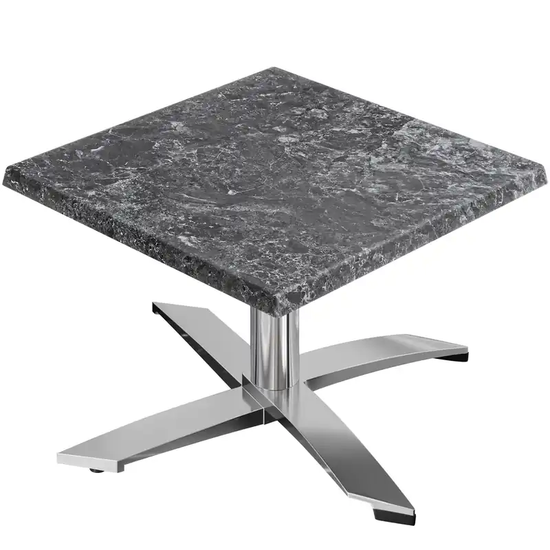 WTG | Jamaika Loungetisch | B:T:H 70 x 70 x 37 cm | Felsen / Aluminium | Zusatzgewicht Günstig