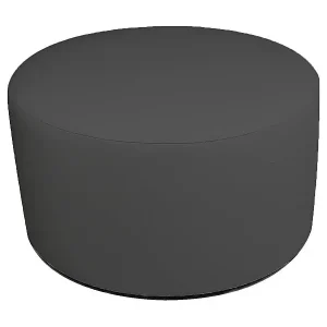 Kostenloser Rückversand Pouf Anacapri, Mehrzwecksessel, Sitzsack, Hockerhocker, Made in Italy, 79x79 h42 cm, Dunkelgrau