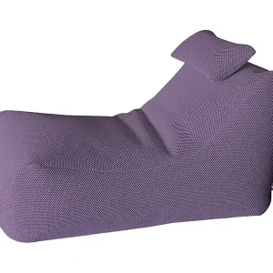 Neu Im Sortiment Pouf ÐœÑ–hck, Mehrzwecksessel, Sitzsack, Hockerhocker, Made in Italy, 70x120 h65 cm, Lila