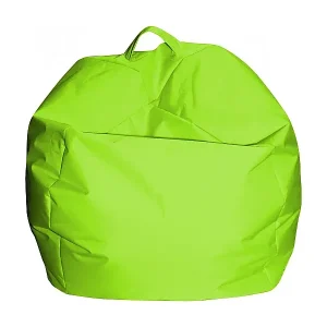Preisknaller Pouf Ascia, Mehrzwecksessel, Sitzsack, Hockerhocker, Made in Italy, 65x65 h50 cm, Grün