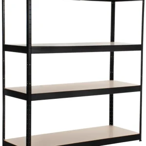 Steckregal 160x60x180, schwarz Kostenfreie Lieferung