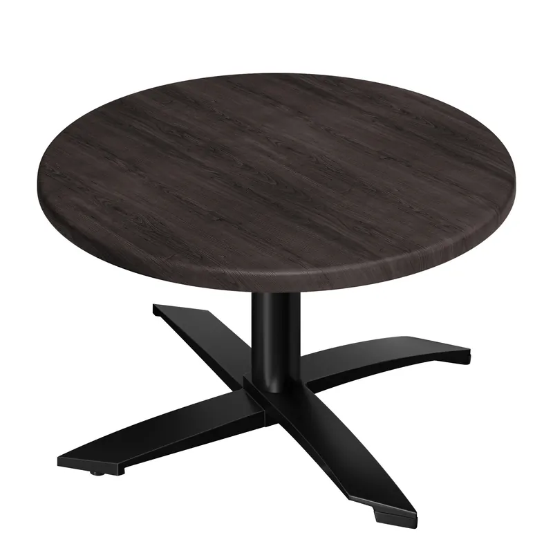 WTG | Jamaika Loungetisch | Ø:H 60 x 37 cm | Wenge / Schwarz | Zusatzgewicht Beliebt