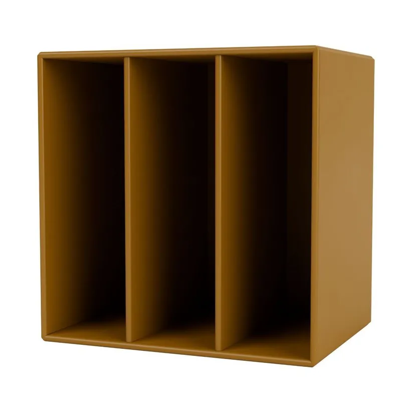 Sonderaktion Montana Mini 1104 Modul mit vertikalen Regalböden 35x35 cm - 142 Amber