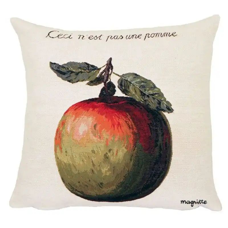 Heißes Angebot Poulin Design Magritte Pude 45x45 cm - Dies ist kein Apfel