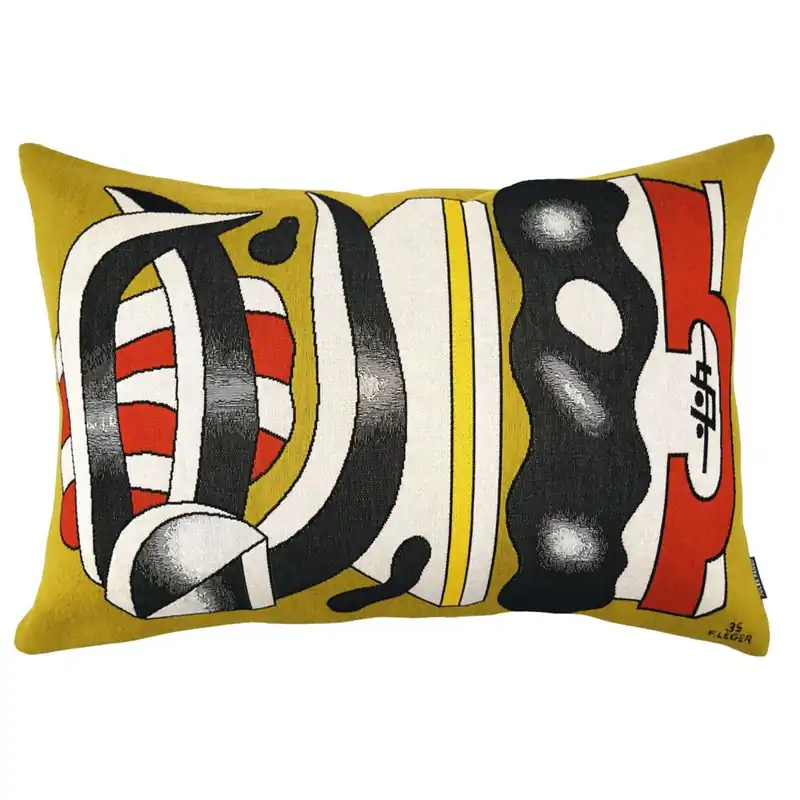 Poulin Design Fernand Léger Pude 41x64 cm - Komposition A L Alóres (1935) Neu Im Sortiment