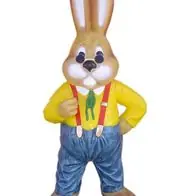 Solange Der Vorrat Reicht Großer Osterhase übergroß XXL 180cm für draußen aus GFK