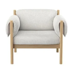 Online Kaufen Skovby SM850 Loungesessel H: 74 cm - Naturgeölte Eiche/Cyber 23