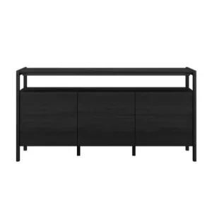 Sonderangebot Skovby SM713 Sideboard L: 177 cm - Schwarz lackierte Eiche