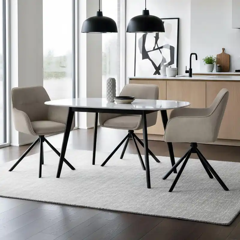 Zertifiziert Stuhl Tipton Cord, taupe