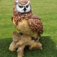Nur Heute Gartenfigur Eule 57 cm Uhu Greifvogel 2202 Garten lebensecht