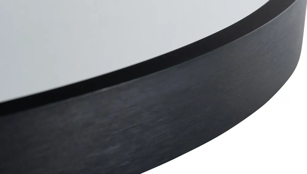 Wandspiegel Elsie L, schwarz Sonderangebot