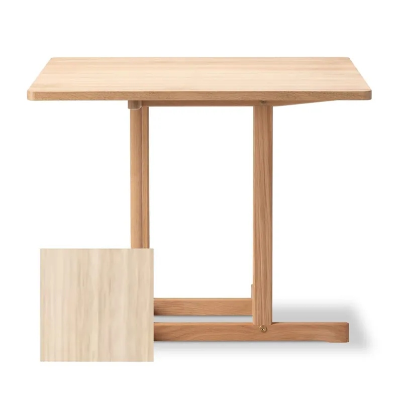 Neuheit Fredericia Furniture BM80 Mogensen Shaker Tisch 90x90 cm - Seifenbehandelte Eiche