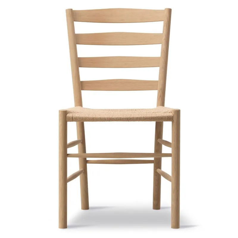 Preisknaller Fredericia Furniture 3207 Klint Esszimmerstuhl H: 85 cm - Seifenbehandelte Eiche