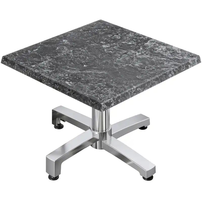 Wochenendangebot WBO | Jamaika Loungetisch | B:T:H 70 x 70 x 40 cm | Felsen / Aluminium | Zusatzgewicht