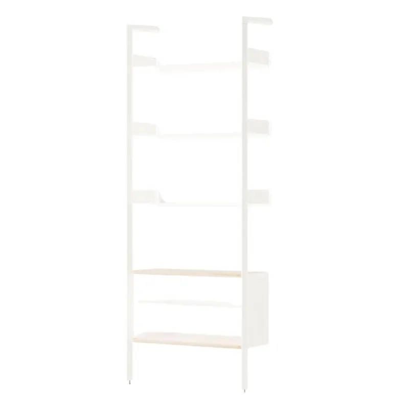 &Tradition Rhomb Bücherregal IF3 H: 223 cm – Alabaster Aluminium/Alabaster Kostenloser Rückversand