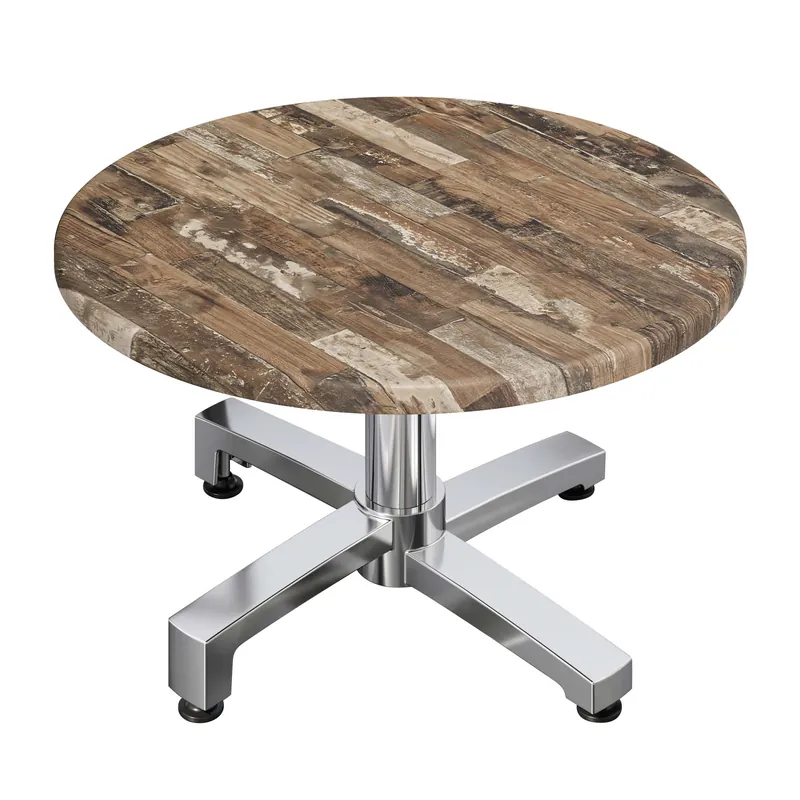 WBO | Jamaika Loungetisch | Ø:H 60 x 40 cm | Vintage Old / Aluminium Kostenfreie Lieferung