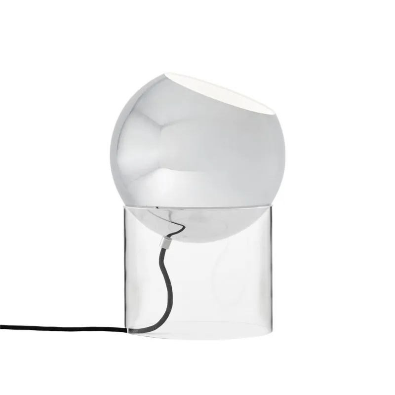 &Tradition Topan Tischleuchte VP13 Ø: 21 cm - Klar/Chrom Letzte Chance