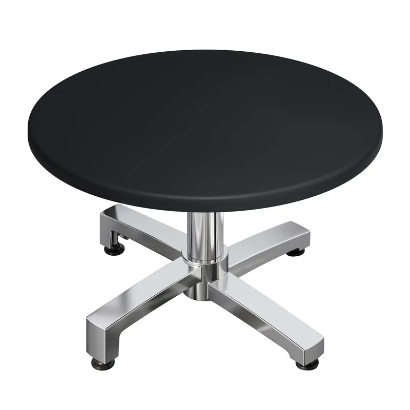 WBO | Jamaika Loungetisch | Ø:H 70 x 40 cm | Schwarz/ Aluminium | Zusatzgewicht Direktkauf