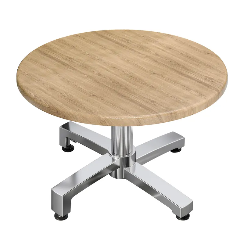 WBO | Jamaika Loungetisch | Ø:H 70 x 40 cm | Eiche / Aluminium Direkt Vom Hersteller
