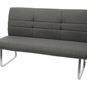 Sitzbank MCW-G55, Grau-braun 180cm Online Kaufen