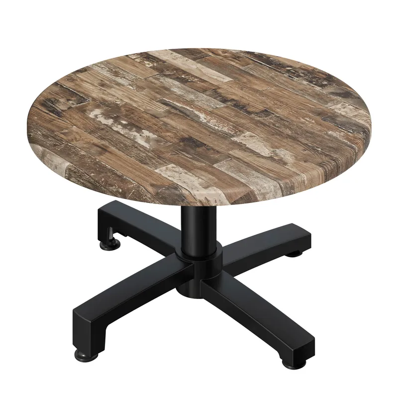 WBO | Jamaika Loungetisch | Ø:H 70 x 40 cm | Vintage Old / Schwarz | Zusatzgewicht Finale Aktion