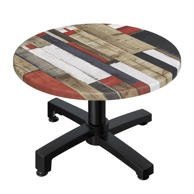 WBO | Jamaika Loungetisch | Ø:H 70 x 40 cm | Vintage Bunt / Schwarz Must-Have