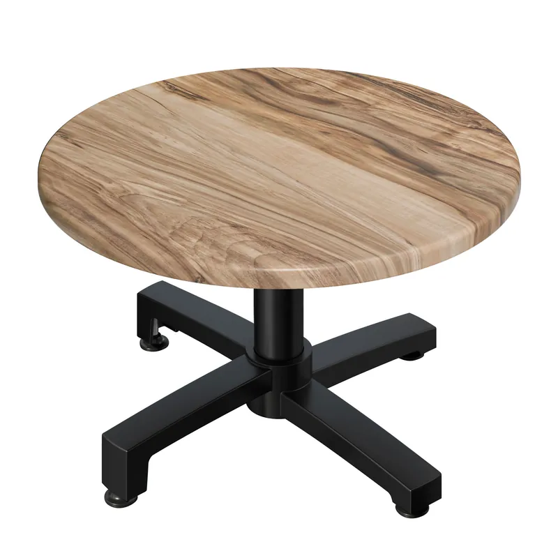 WBO | Jamaika Loungetisch | Ø:H 70 x 40 cm | Sheesham / Schwarz Markenprodukt