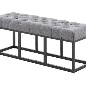 Letzte Chance Sitzbank - Stoff - dunkelgrau - Amun