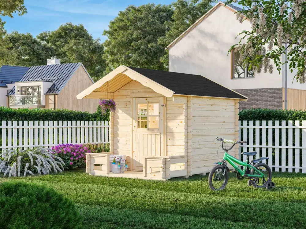 Sichere Zahlung Palmako Kinderspielhaus Stina 3,1 m²