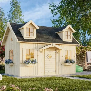 Palmako Kinderspielhaus Marie 5,4 m² Zertifiziert