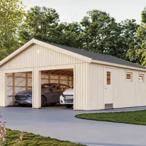 Palmako Holzgarage Andre 44,7 m² ohne Tor Sofort Bestellen