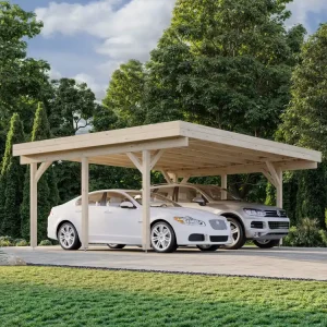 Saisonangebot Palmako Carport Karl 20,6 m²