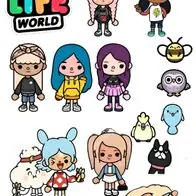 Zertifiziert Essbar Toca Life Word Gabi Tortenaufleger Tortenbild Fototorte Zuckerbild 6