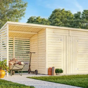 Direktkauf Palmako Gerätehaus Leif 4,5+2,9 m²