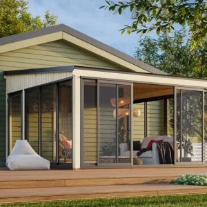 Finale Aktion Palmako Gartenzimmer Glashaus Lumi 16,6 m² Slide Plus