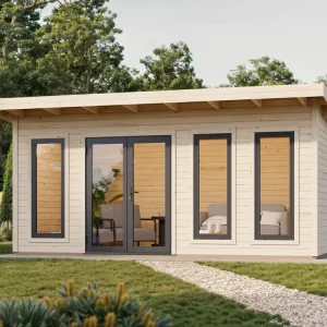 Palmako Pultdach Gartenhaus Aurelia 15,2 m² Angebot