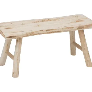 Kleiner Rohholzbank 70 x 26 x 31 cm Knallerangebot