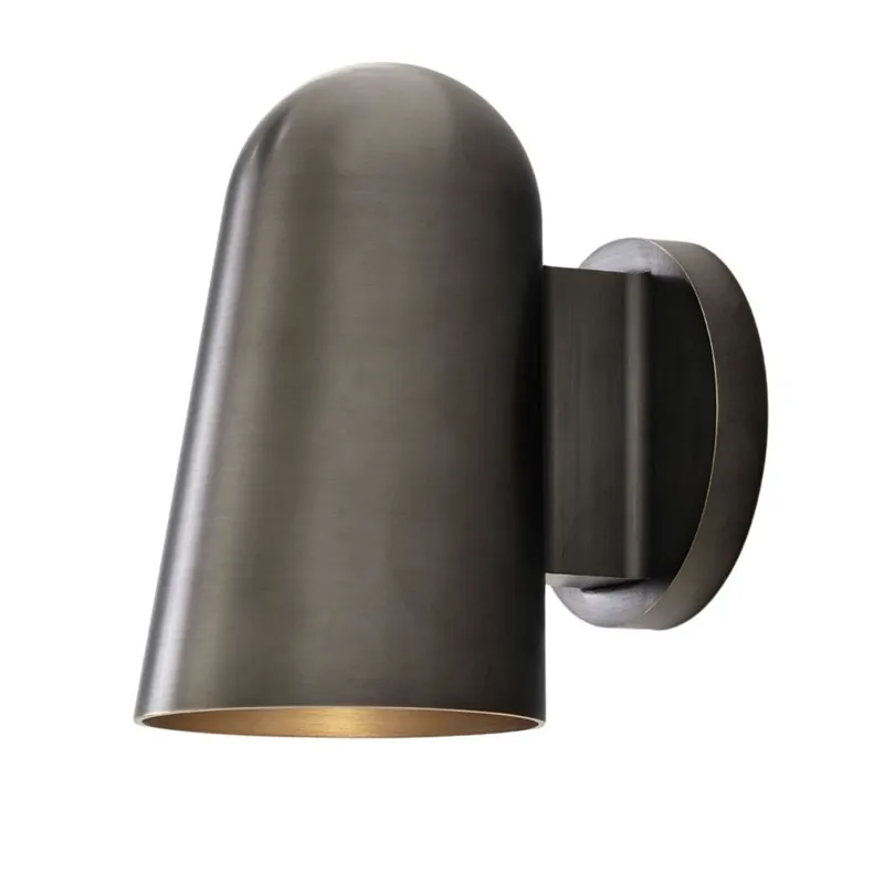 &Tradition Solid SC105 Wandleuchte H: 15 cm - Messing brüniert Finale Aktion